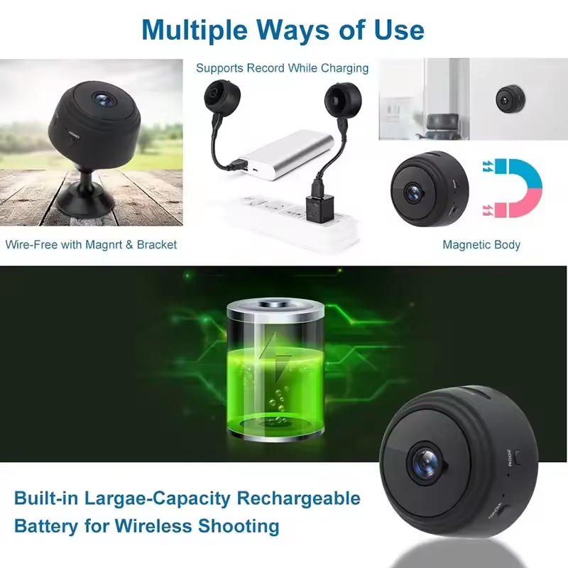 1080P HD 미니 WiFi 카메라 베이비 모니터 실 - Security Ip Camera 리뷰 및 가격