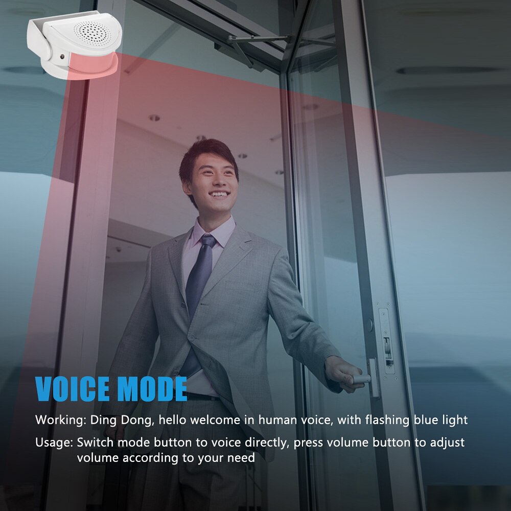 FUERS 무선 고객 환영 차임 알람 문짝 벨, PIR - Wireless Door Sensor 리뷰 및 가격