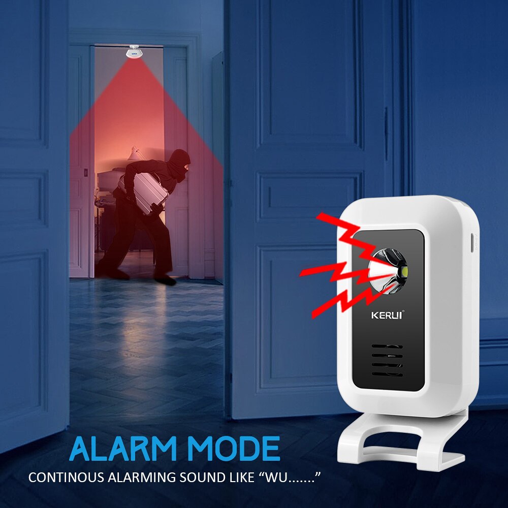 KERUI M7 웰컴 모션 센서 보안 경보, 32 곡  - Wireless Door Sensor 리뷰 및 가격