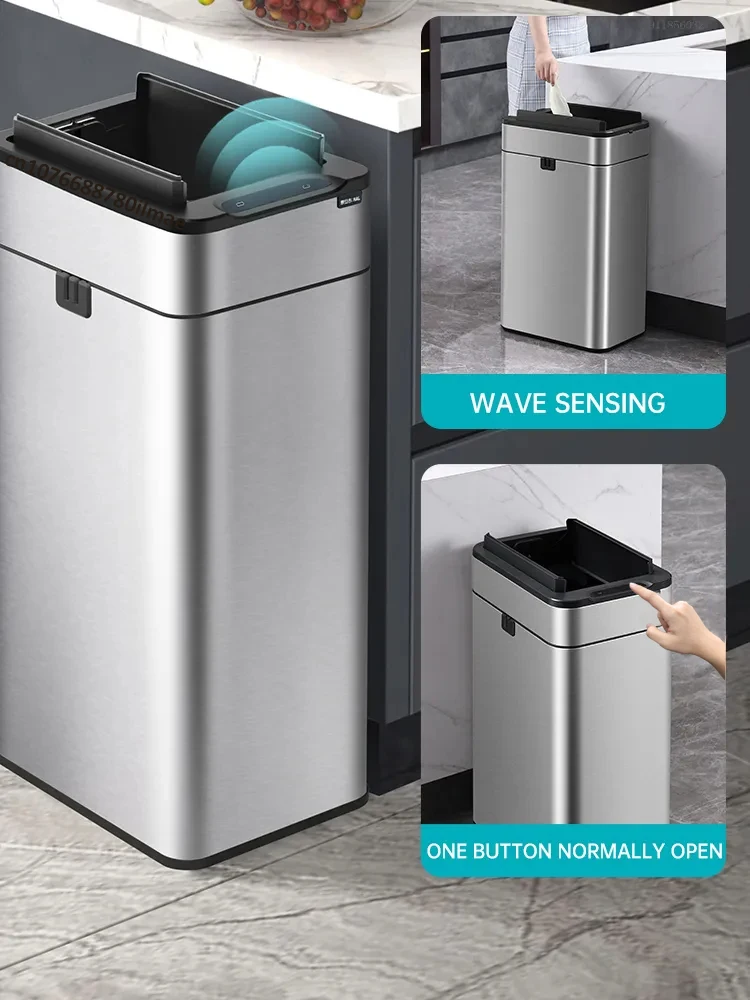 스마트 쓰레기통 20 30 40 50 60 리터 휴지통 - Smart Home Junkie 리뷰 및 가격