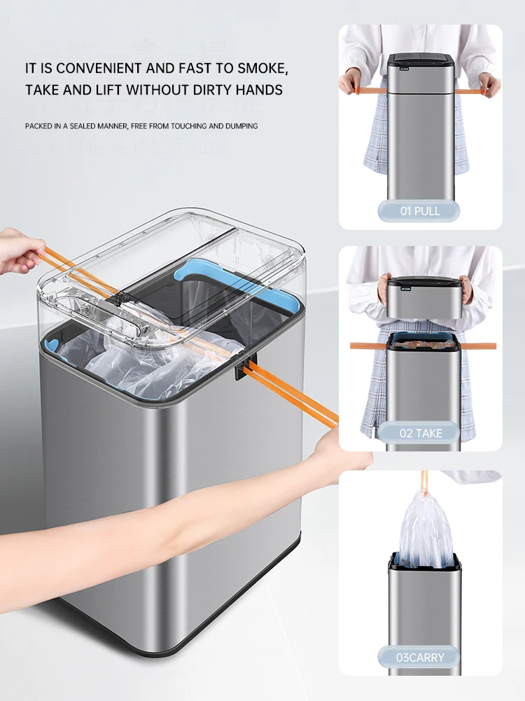 스마트 쓰레기통 20 30 40 50 60 리터 휴지통 - Smart Home Junkie 리뷰 및 가격