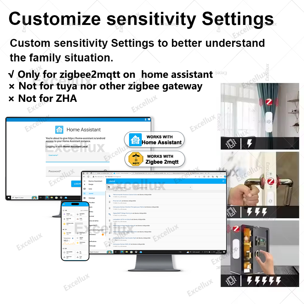 Zigbee 스마트 진동 센서 홈 보안 보호 실시간 모 - Smart Home Monitoring 리뷰 및 가격