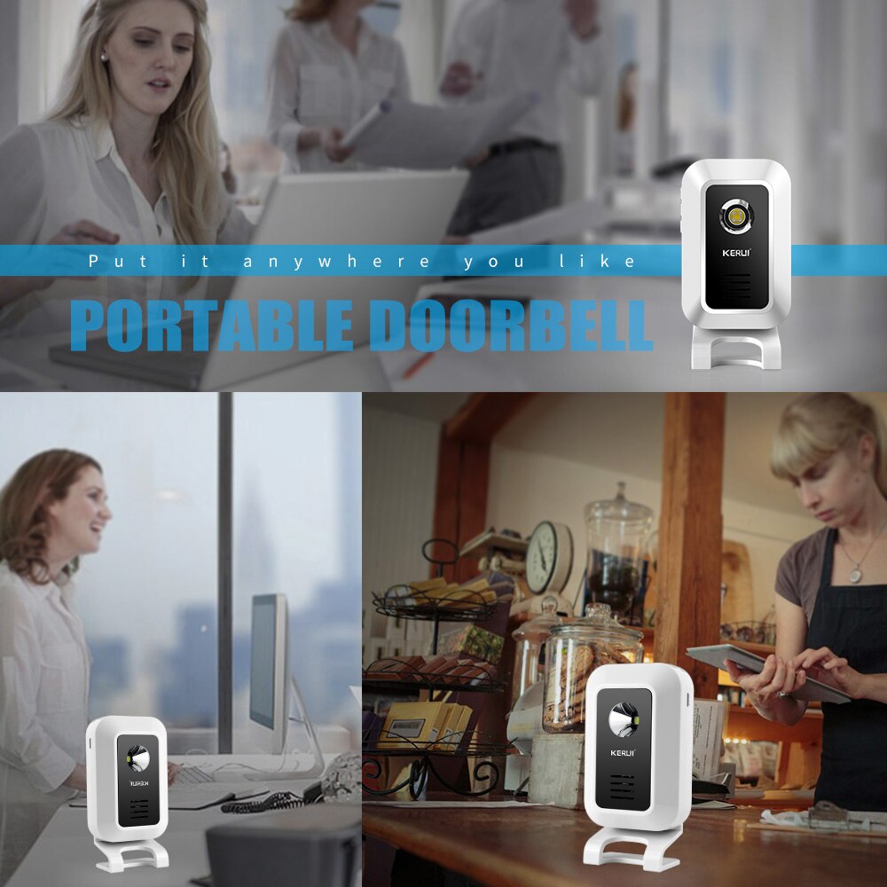 KERUI M7 웰컴 모션 센서 보안 경보, 32 곡  - Wireless Door Sensor 리뷰 및 가격