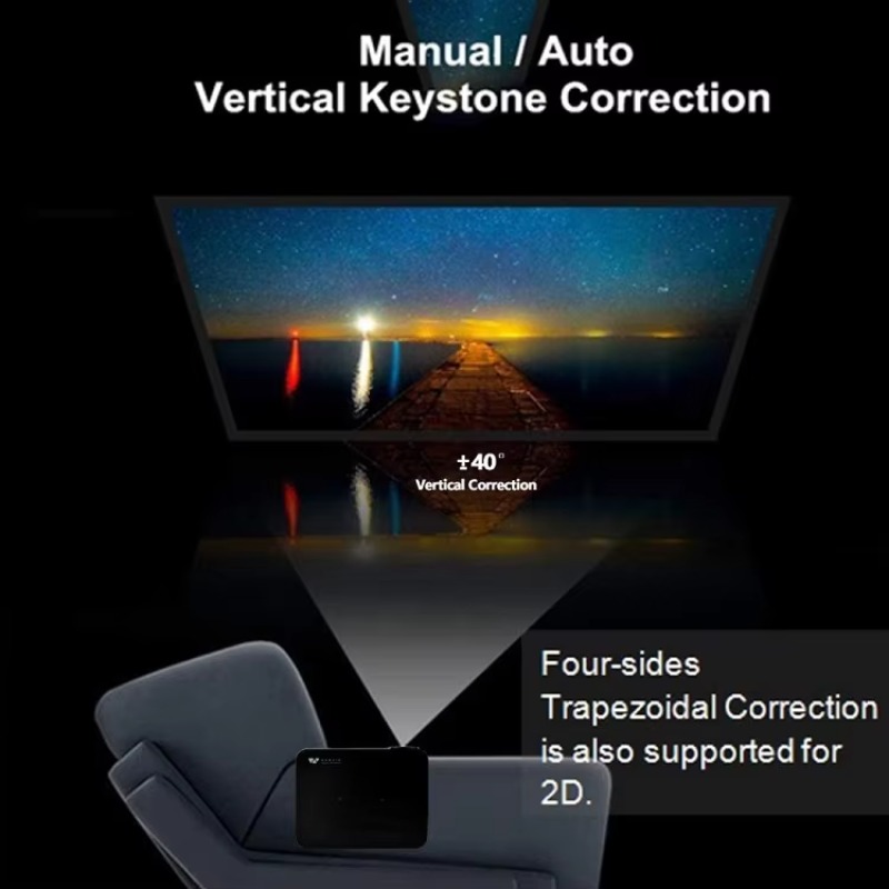 WOWOTO 휴대용 미니 홈시어터 프로젝터 450ANS - Smart Home Theater 리뷰 및 가격