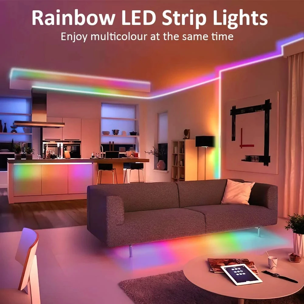 TUYA 네온 LED 스트립 RGBIC 유연한 호환 A - Smart Home Yellow 리뷰 및 가격