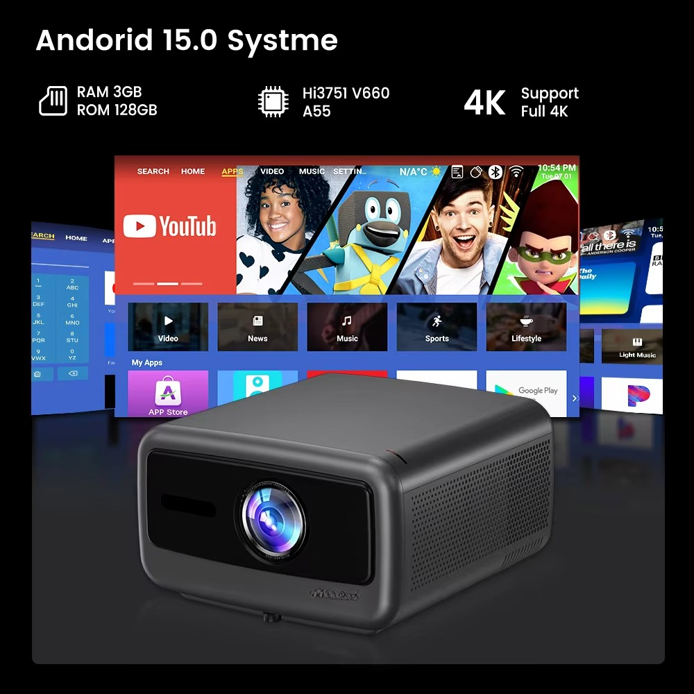 투잉거 Q13W 고휘도 3800 안시루멘 3+128G  - Smart Home Theater 리뷰 및 가격