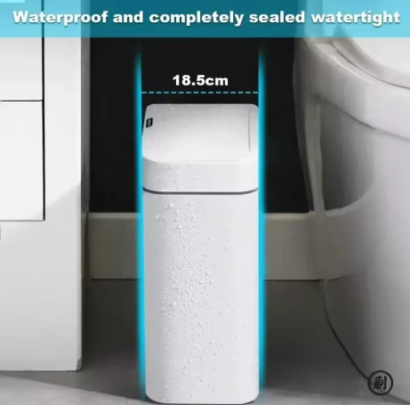 15L 스마트 센서 터치리스 휴지통 - 자동 개폐 경량 - Smart Home Junkie 리뷰 및 가격