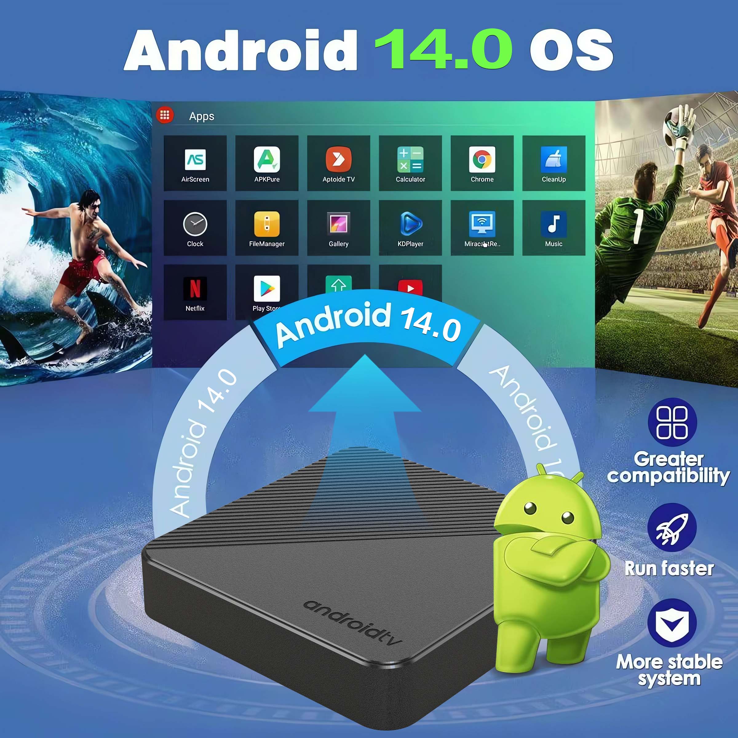 Android14 스마트 홈 시어터 TV 박스 T1S  - Smart Home Midea 리뷰 및 가격